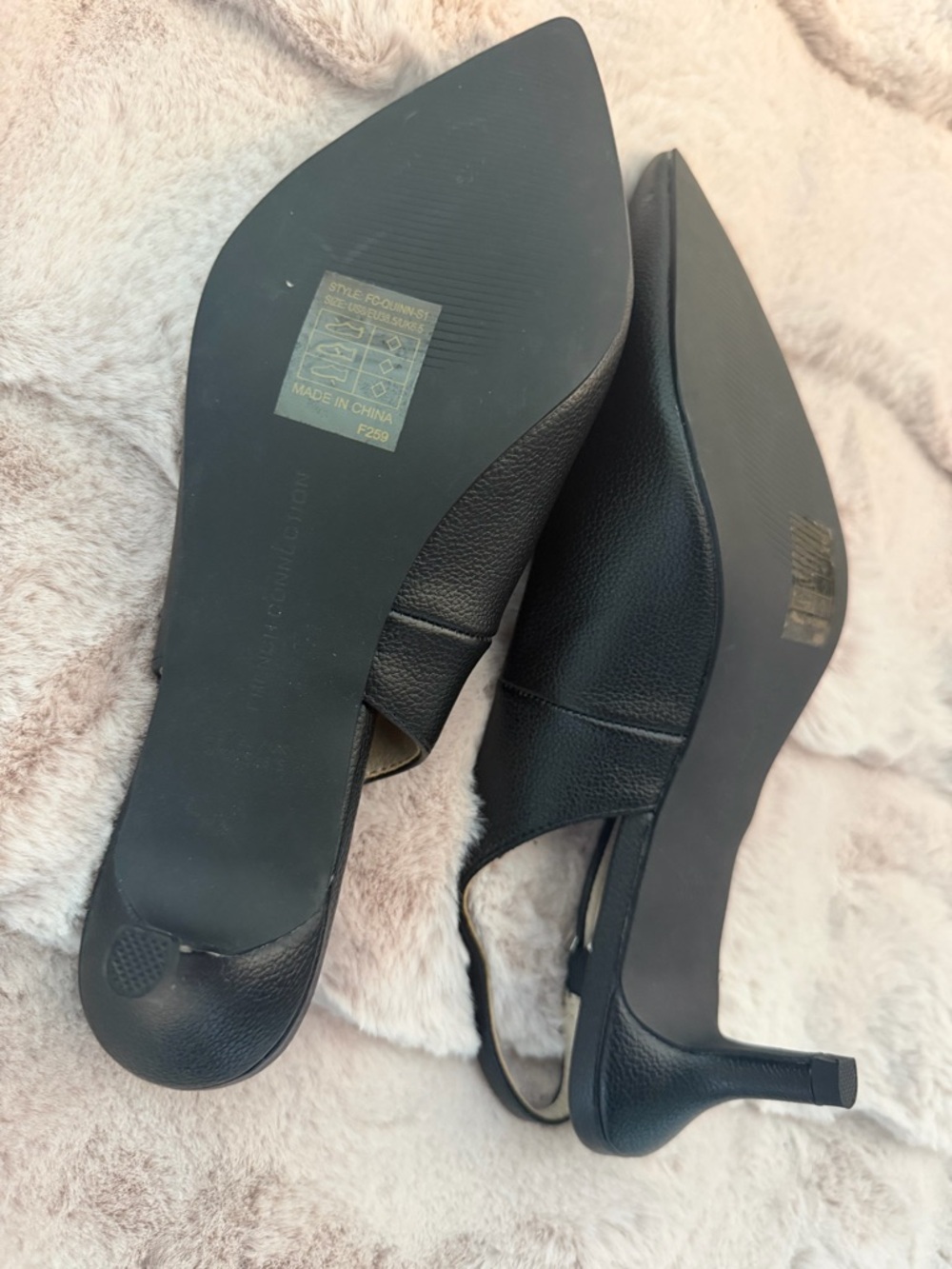 French Connection Quinn Pump Black - Picture 5 of 9